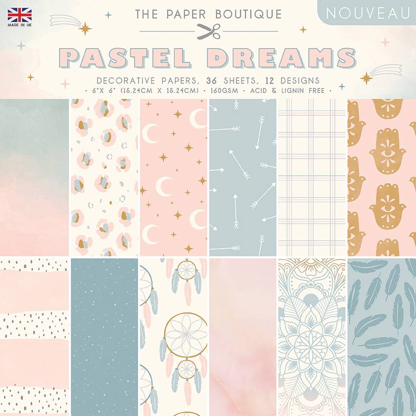 The Paper Boutique Pastel Dreams 6x6 Paper Pad-1