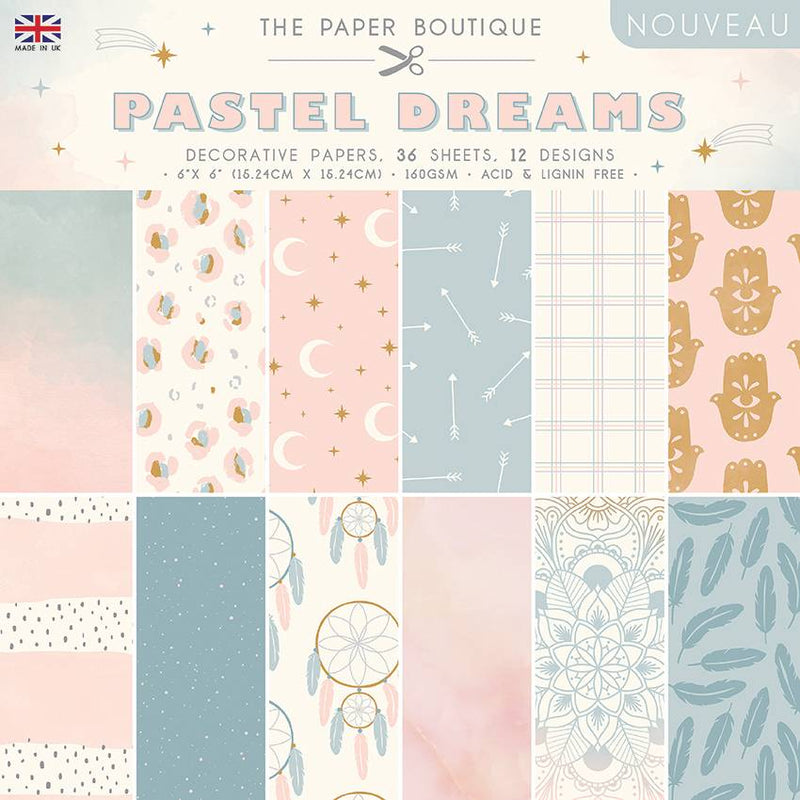 The Paper Boutique Pastel Dreams 6x6 Paper Pad-1