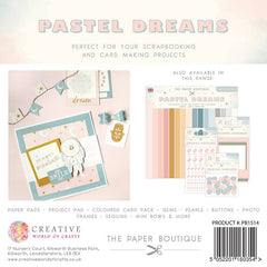 The Paper Boutique Pastel Dreams 8x8 Project Pad-3