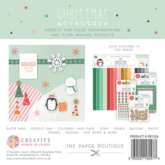 The Paper Boutique Christmas Adventure 8x8 Project Pad-3