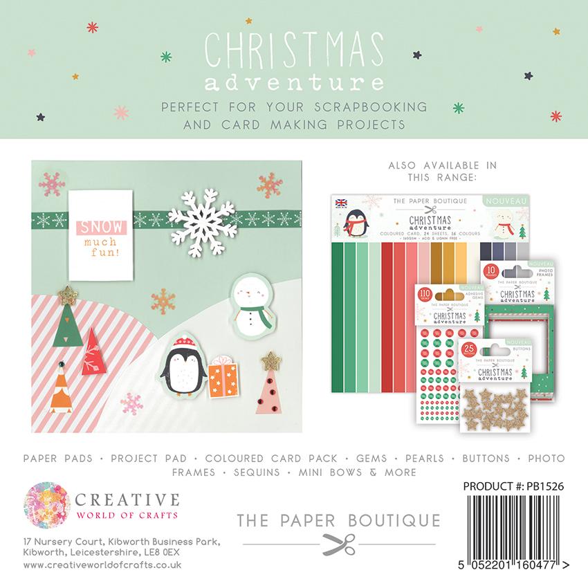The Paper Boutique Christmas Adventure 8x8 Project Pad-3