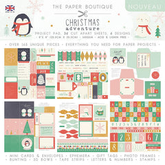 The Paper Boutique Christmas Adventure 8x8 Project Pad-1