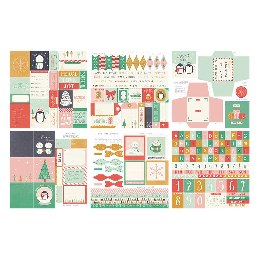 The Paper Boutique Christmas Adventure 8x8 Project Pad-2