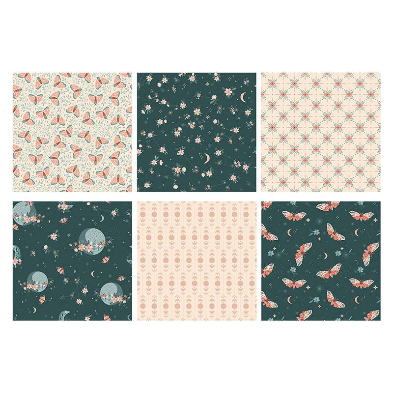 The Paper Boutique Perfect Partners - Moon Meadows 8x8 Florals-2
