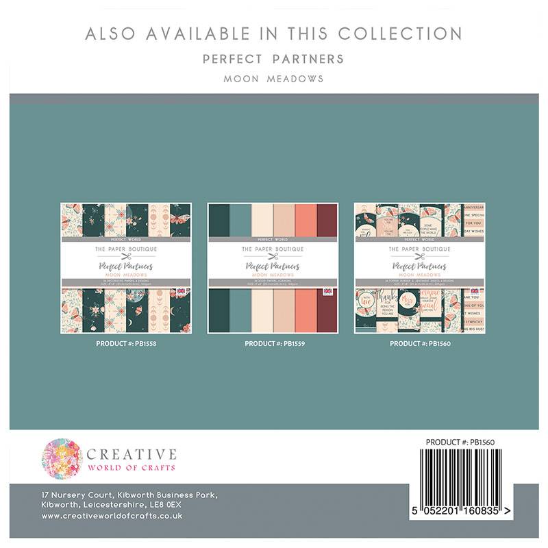 The Paper Boutique Perfect Partners - Moon Meadows 8x8 Toppers-3