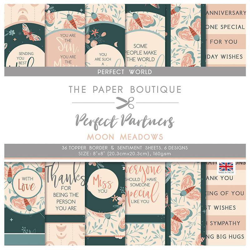 The Paper Boutique Perfect Partners - Moon Meadows 8x8 Toppers-1