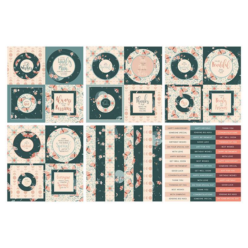 The Paper Boutique Perfect Partners - Moon Meadows 8x8 Toppers-2