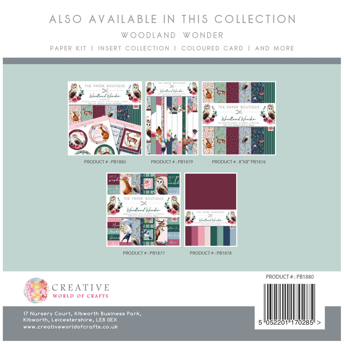 The Paper Boutique Woodland Wonder Paper Kit-3