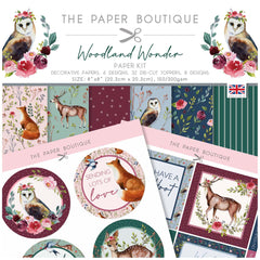 The Paper Boutique Woodland Wonder Paper Kit-1