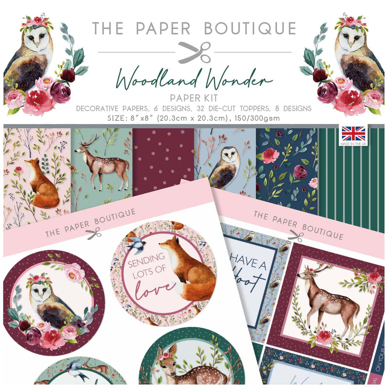 The Paper Boutique Woodland Wonder Paper Kit-1