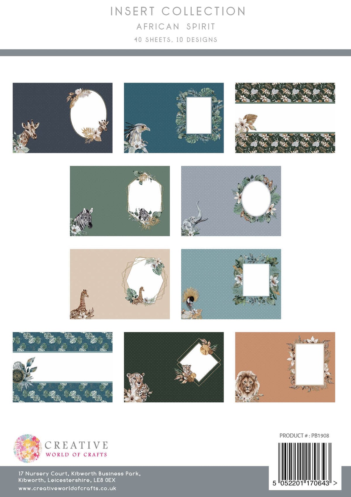 The Paper Boutique African Spirit Insert Collection-2