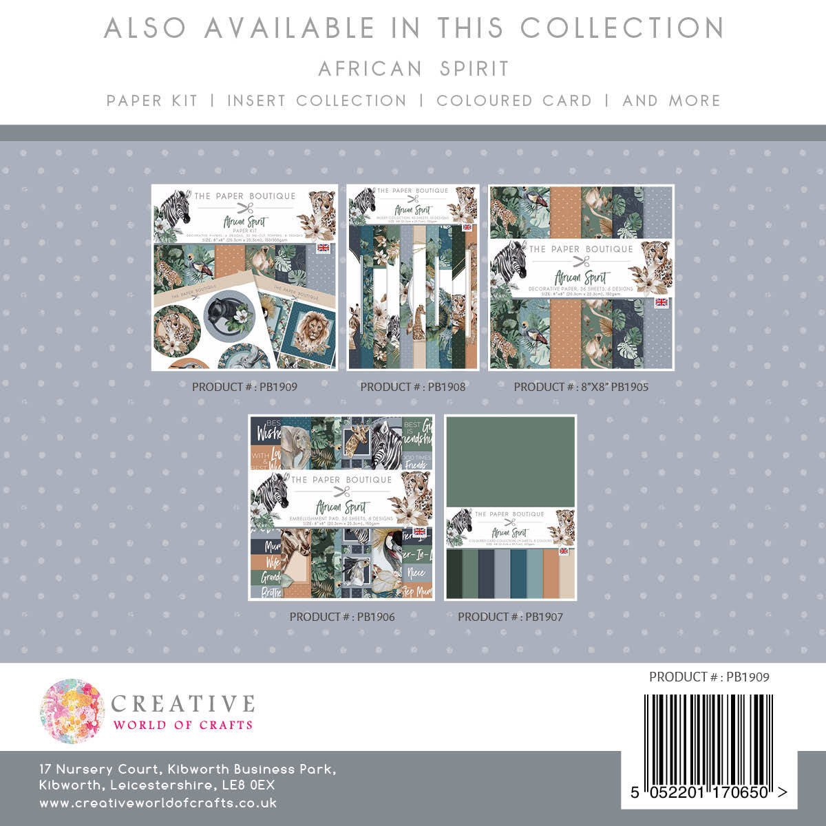 The Paper Boutique African Spirit Paper Kit-2