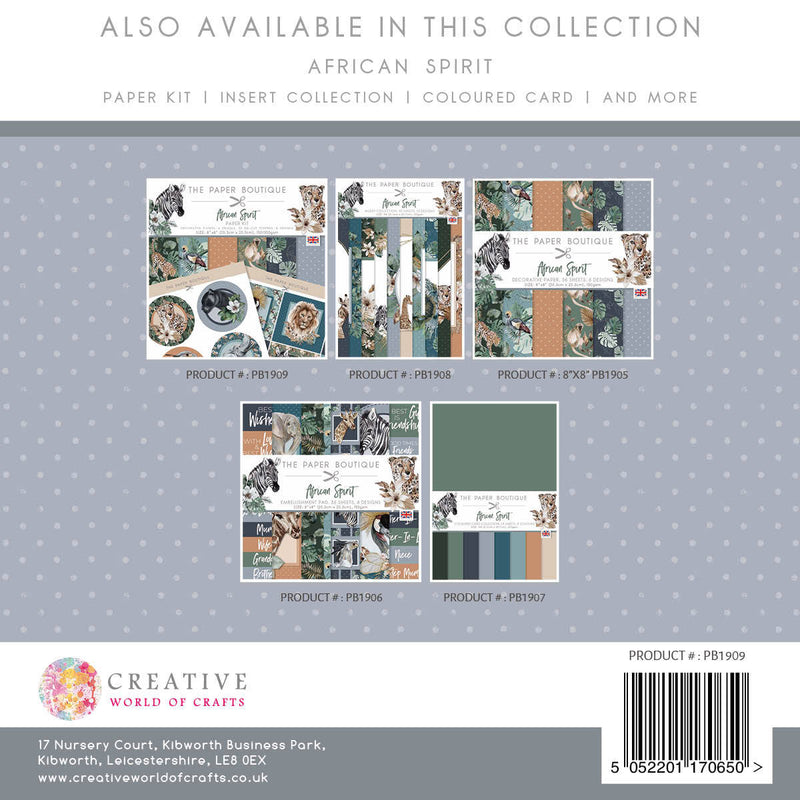 The Paper Boutique African Spirit Paper Kit-2