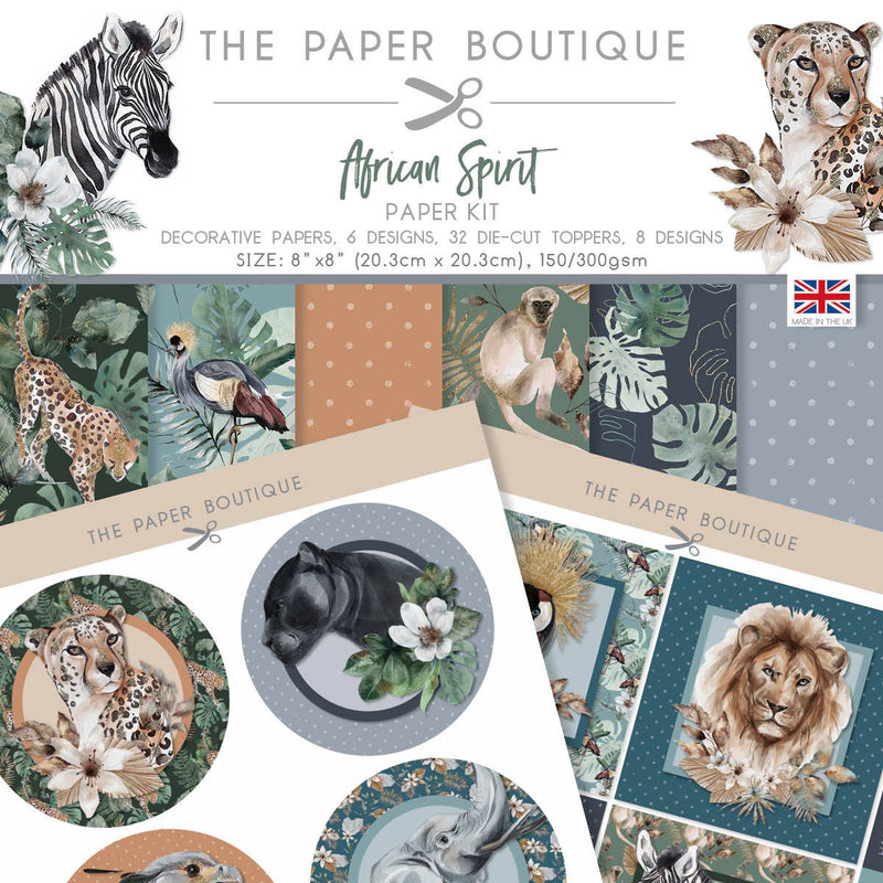 The Paper Boutique African Spirit Paper Kit-1