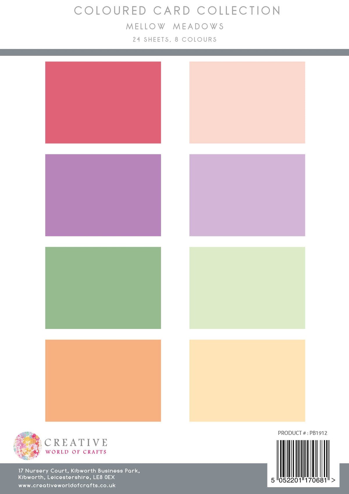 The Paper Boutique Mellow Meadows Colour Card Collection-2