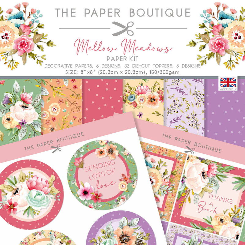 The Paper Boutique Mellow Meadows Paper Kit-1