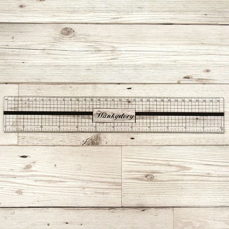Premier Craft Tools - Plastic Ruler with Metal Edge-1