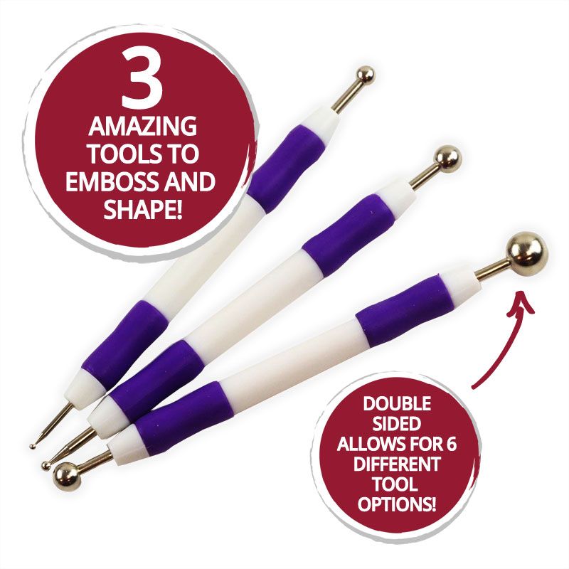 Premier Craft Tools - Embossing and Shaping Tool Set-1