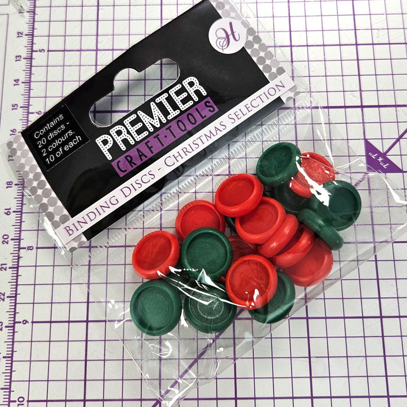 Premier Craft Tools - Binding Discs - Christmas-1