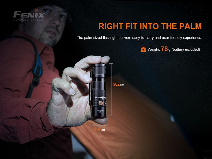 Fenix PD25R Rechargeable Compact Flashlight-2