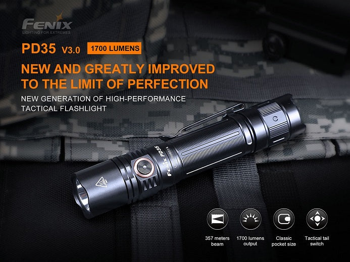 Fenix PD35 V3.0 Flashlight-2