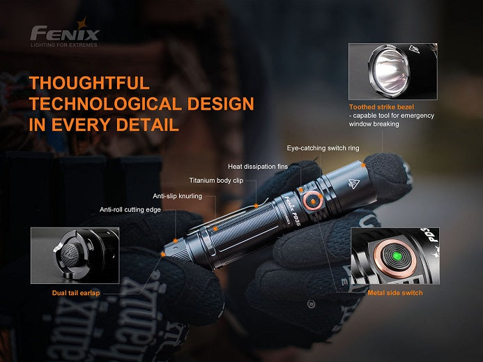 Fenix PD35 V3.0 Flashlight-4