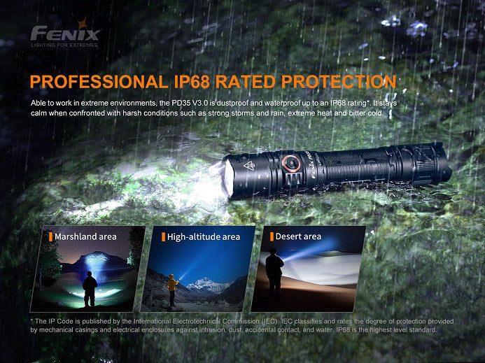 Fenix PD35 V3.0 Flashlight-5