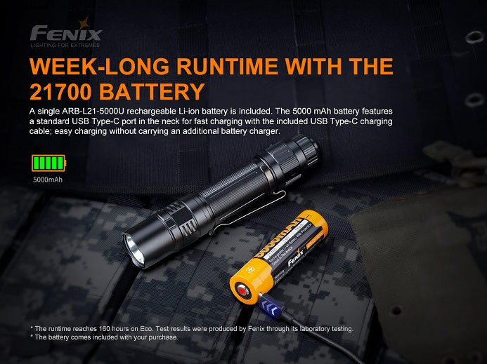 Fenix PD36 TAC 3000 Lumen Tactical Flashlight-5