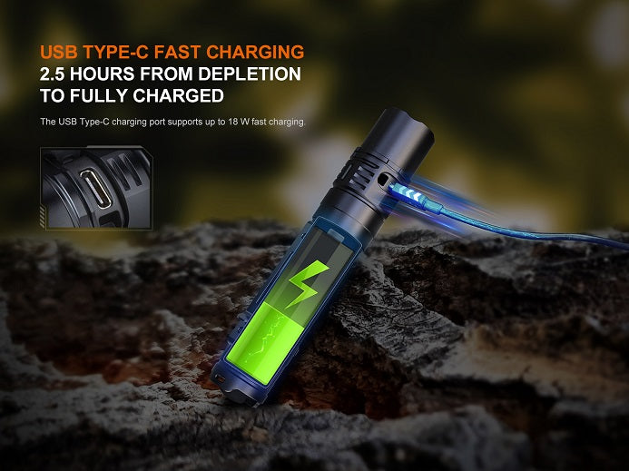 Fenix PD36R V2.0 Compact Rechargeable Tactical Flashlight-4