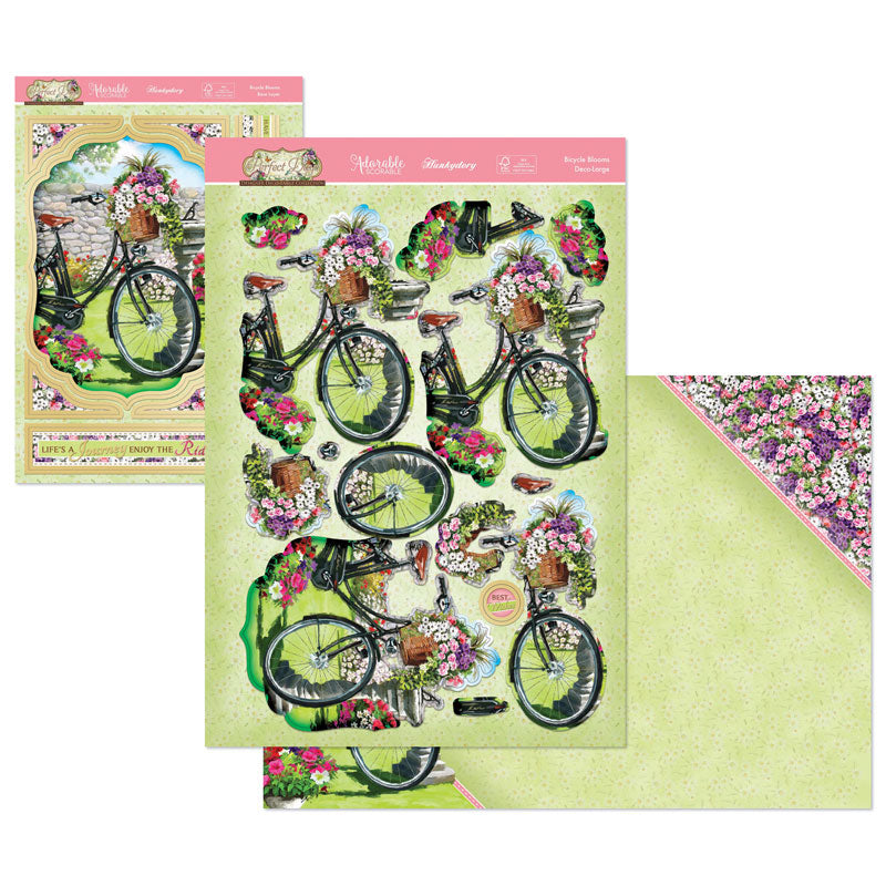 Perfect Days Deco-Large Set - Bicycle Blooms-1