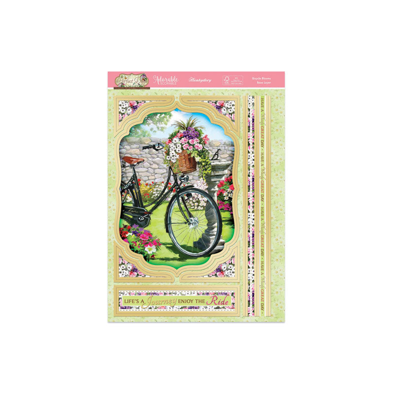 Perfect Days Deco-Large Set - Bicycle Blooms-2