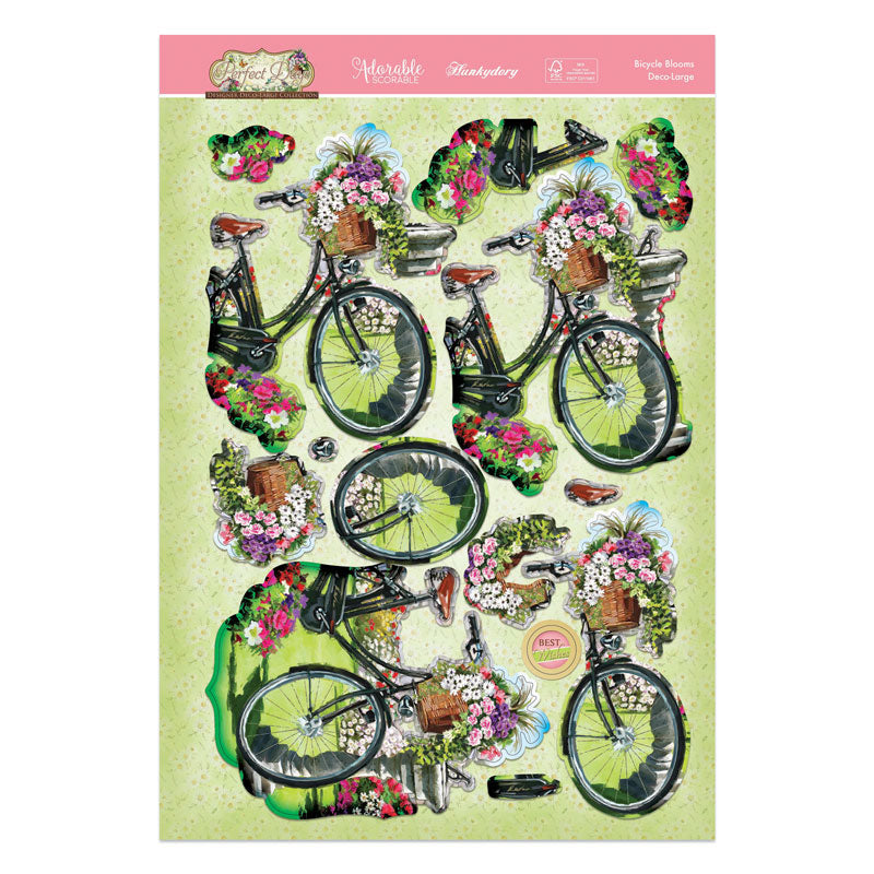 Perfect Days Deco-Large Set - Bicycle Blooms-3