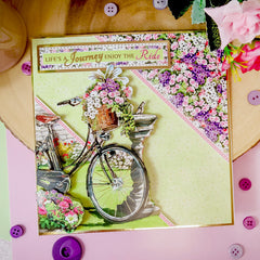 Perfect Days Deco-Large Set - Bicycle Blooms-6