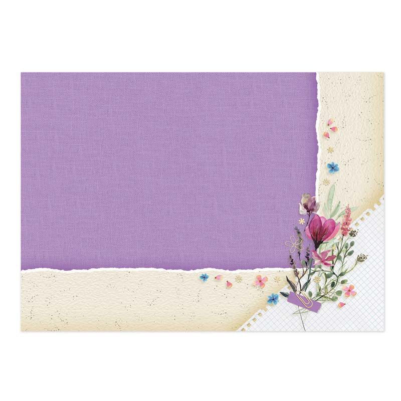 Lovely Lilac Luxury Topper Set-3