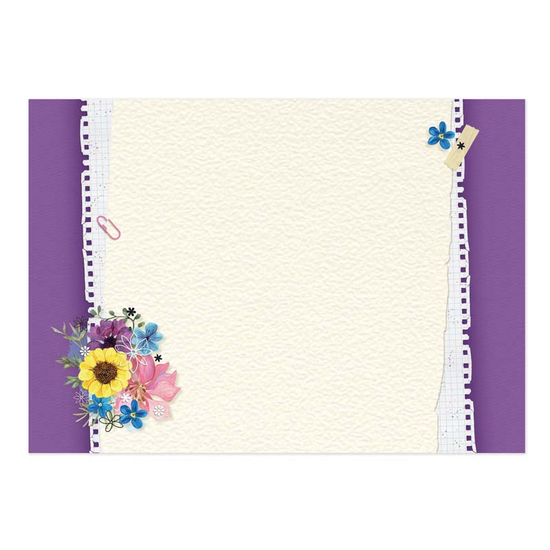 Lovely Lilac Luxury Topper Set-4