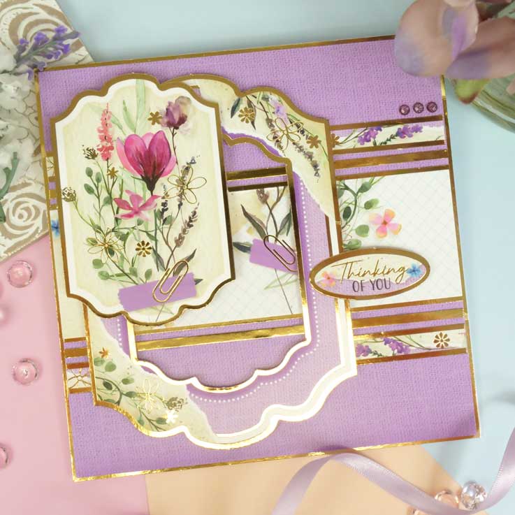 Lovely Lilac Luxury Topper Set-5
