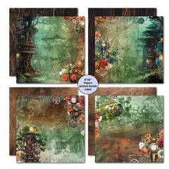 3Quarter Designs Punk'ed Forest 6x6 Paper Pack-2
