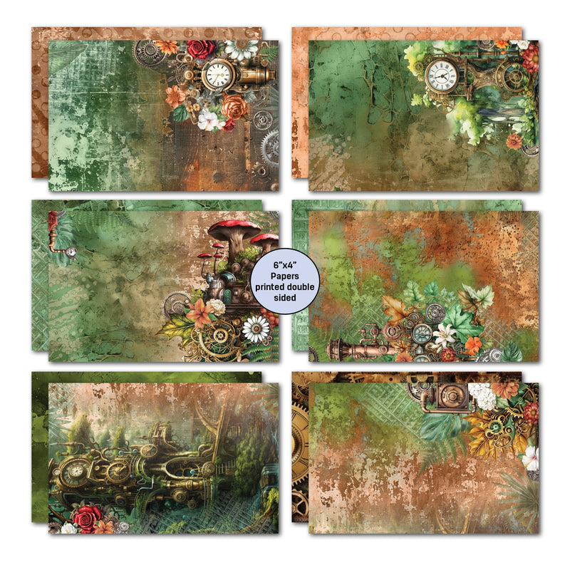 3Quarter Designs Punk'ed Forest 6x4 Card Pack-4