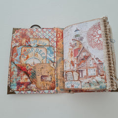 Bloc de papel Coral Reef 8"x8" 12/paquete-19