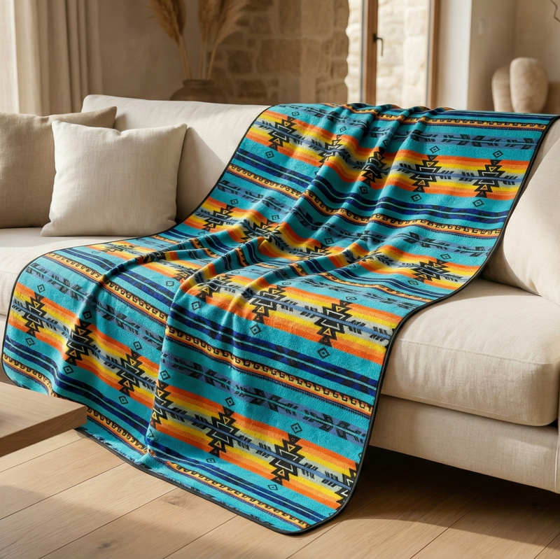 INTI & ILLA — ALTURA ’26 Reversible Artisan Throw-1