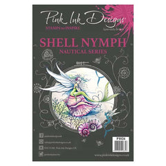Pink Ink Designs A5 Clear Stamp Shell Nymph-1