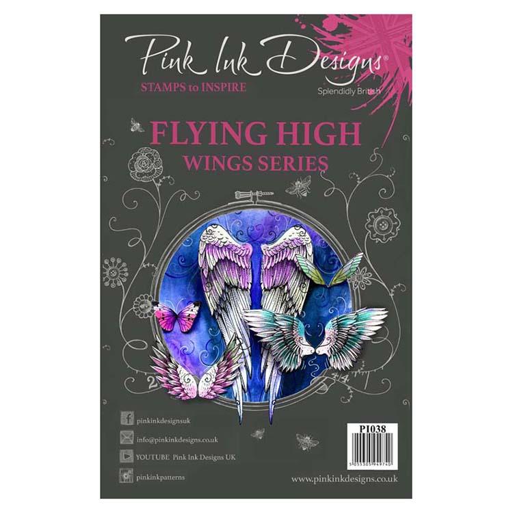Pink Ink Designs Clear Stamp Flying High-1