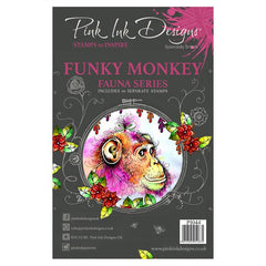 Pink Ink Designs Clear Stamp Cheeky Monkey-1