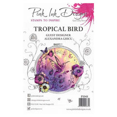 Pink Ink Designs Clear Stamp Tropical Bird-1
