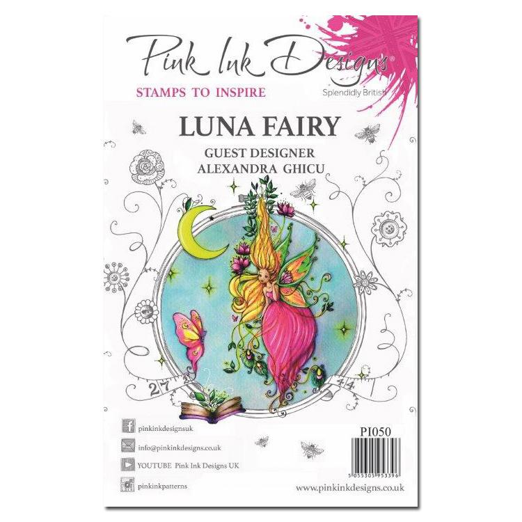 Pink Ink Designs Clear Stamp Luna Fairy-1
