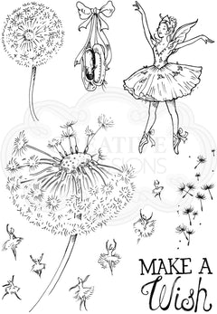 Dandelion Ballet A5 Clear Stamp Set-4