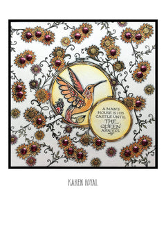 Summer Hoop A5 Clear Stamp Set-7