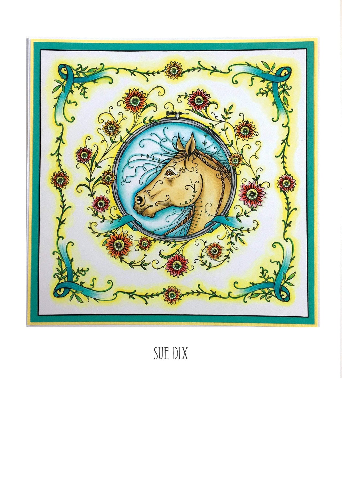 Summer Hoop A5 Clear Stamp Set-8