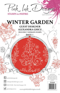 Winter Garden  A5 Clear Stamp Set-1