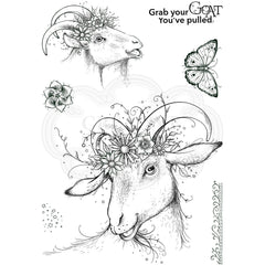 Goatally Gorgeous A5 Clear Stamp Set-6